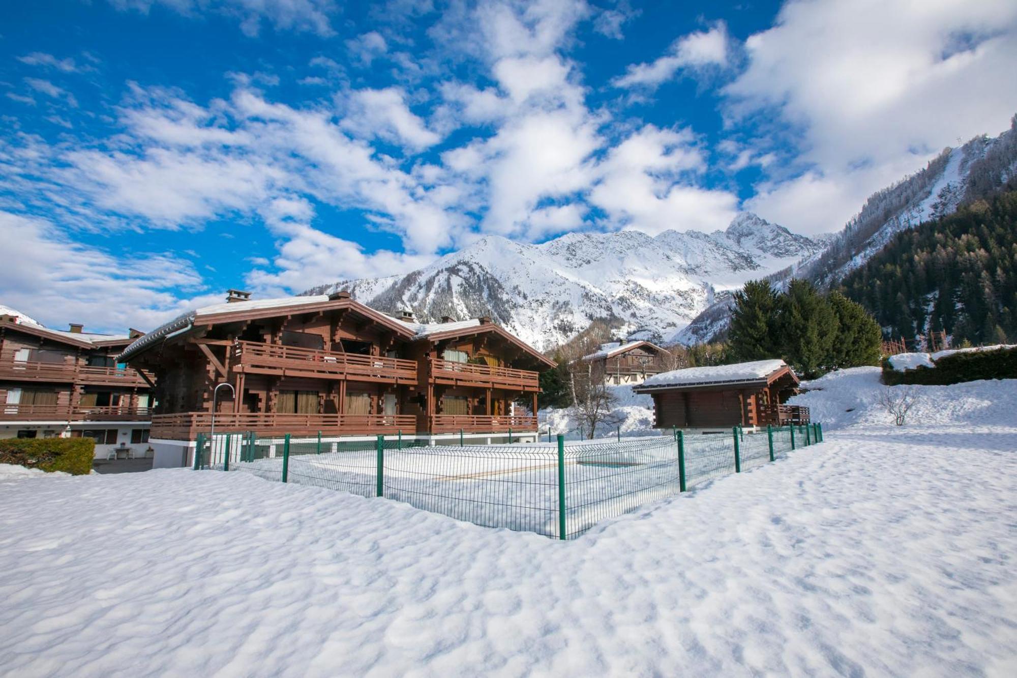 Residence Amethystes D12 Ski In Ski Out - Happy Rentals Chamonix Exteriör bild